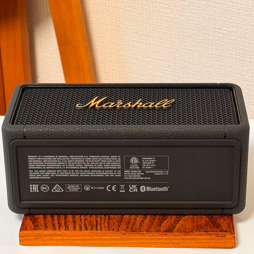 Marshall Middleton Bluetoothスピーカー 本体のみ