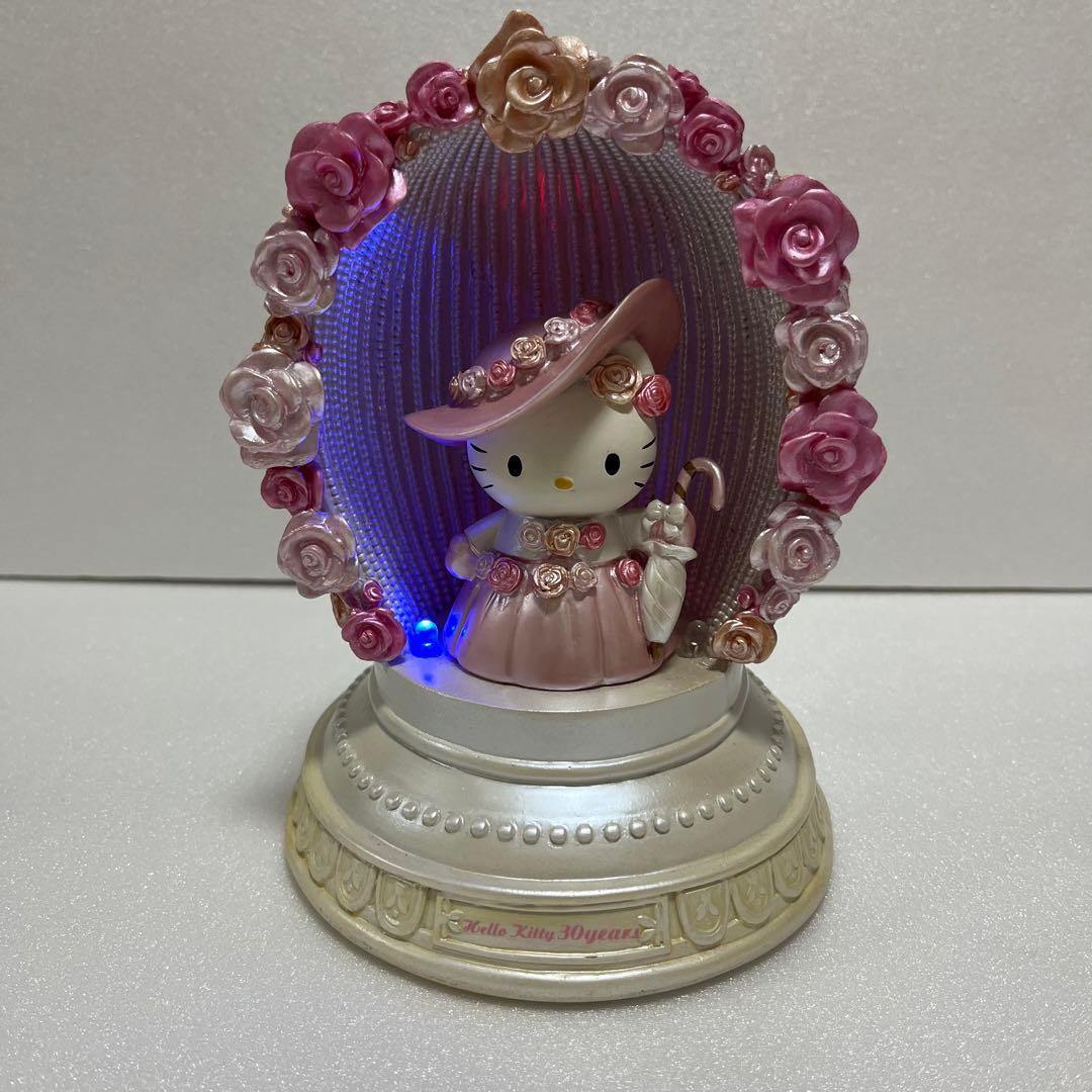 ハローキティ　30周年記念 オルゴール ライト　サンリオ