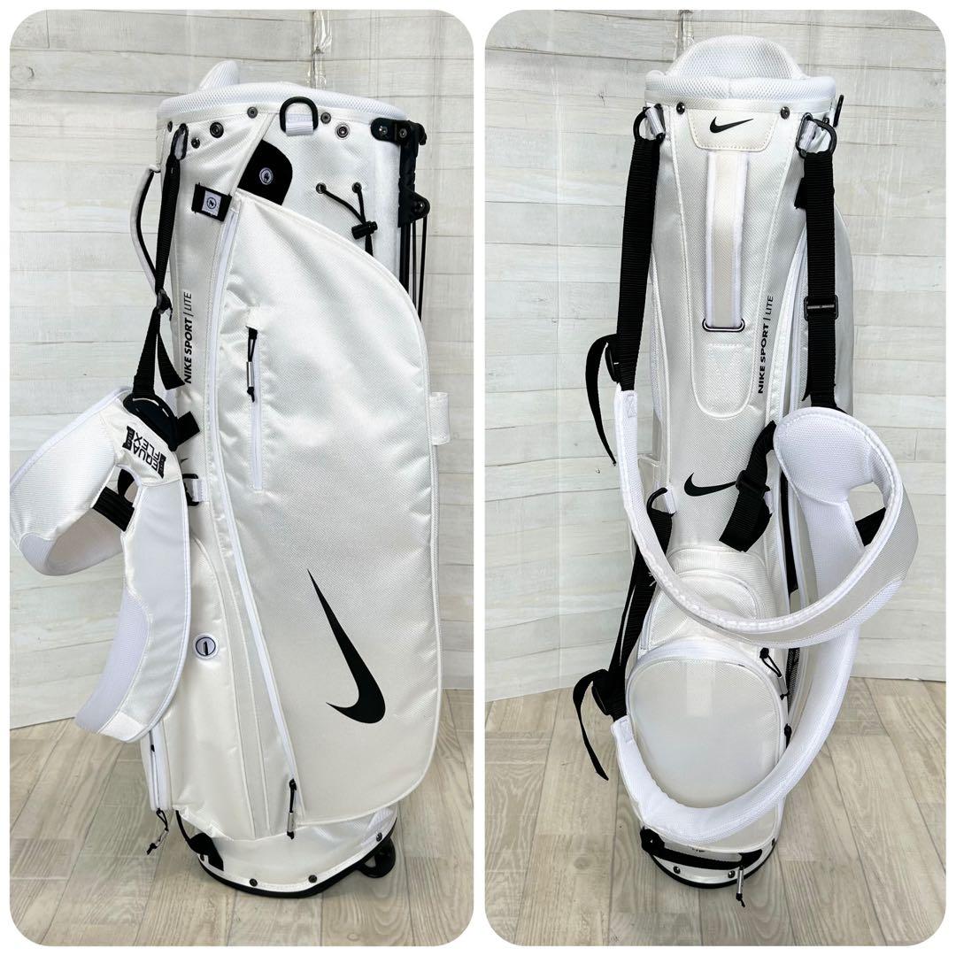 NIKE SPORTS/LITE スタンド式キャディバッグ　【希少・ホワイト】