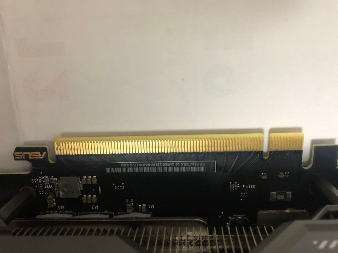 「ジャンク品」TUF-RTX4070TI-O12G-GAMING