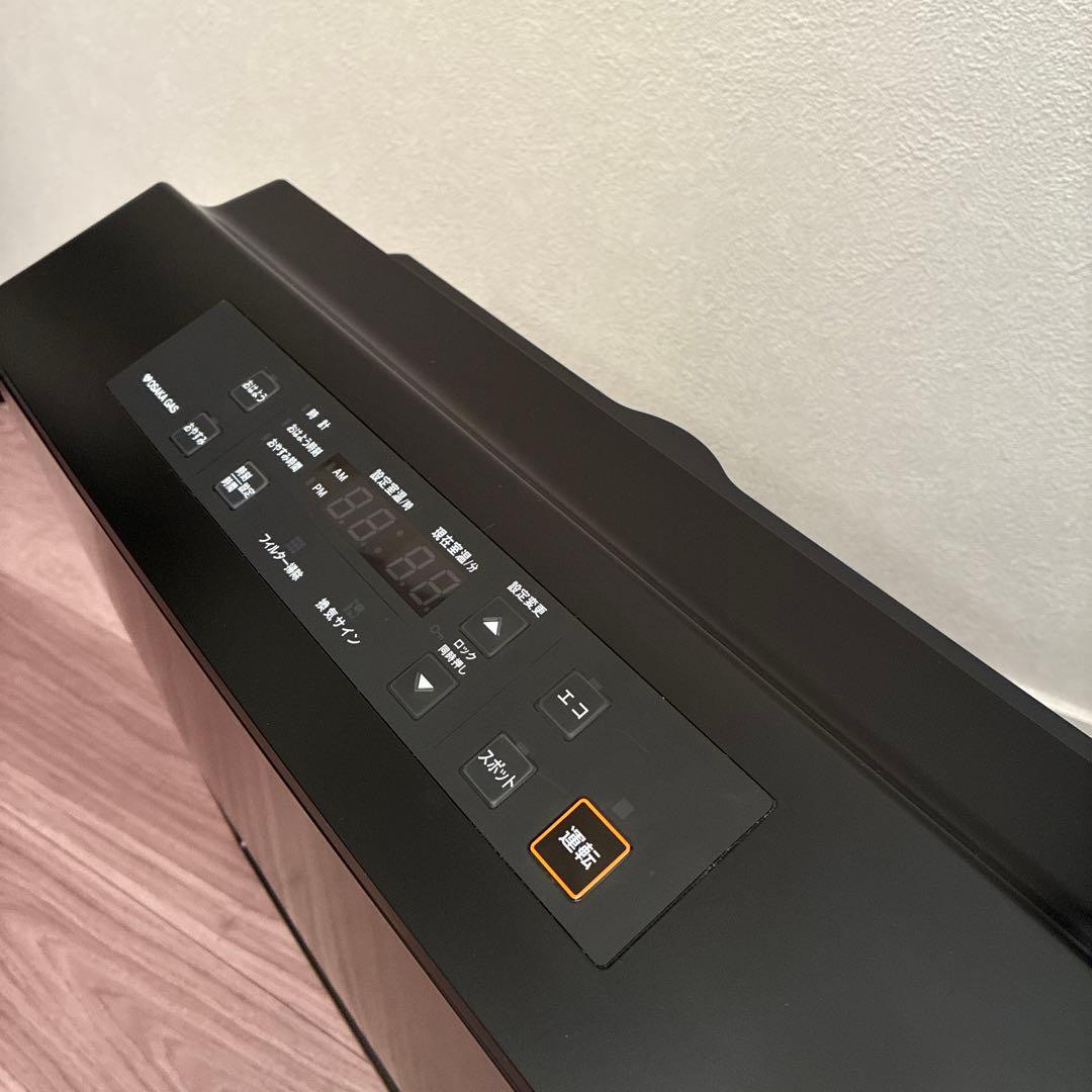 リンナイ ブラックガスファンヒーターRC-U5801E 都市ガス 2024年製