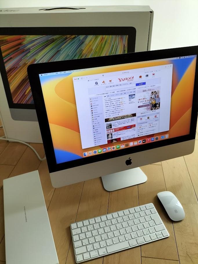 iMac 4K 2017 キーボード・マウス,元箱付き
