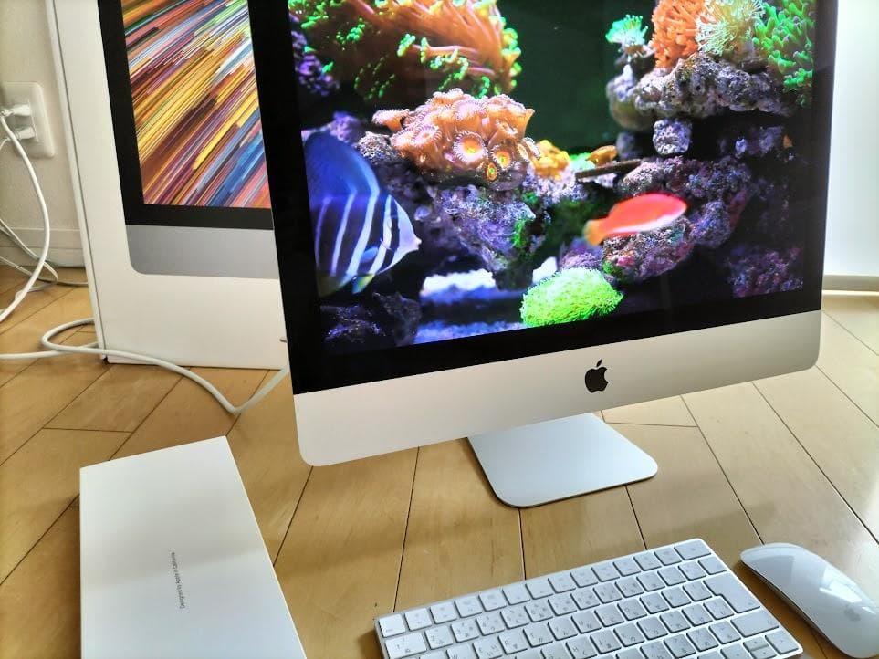 iMac 4K 2017 キーボード・マウス,元箱付き