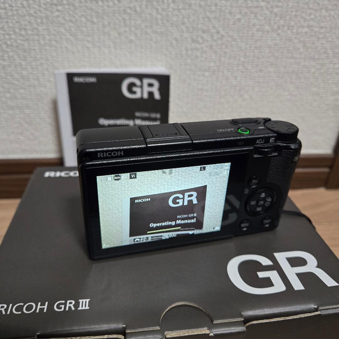 早い者勝ち　507ショットのみ　使用極少　Ricoh GR III コンデジ