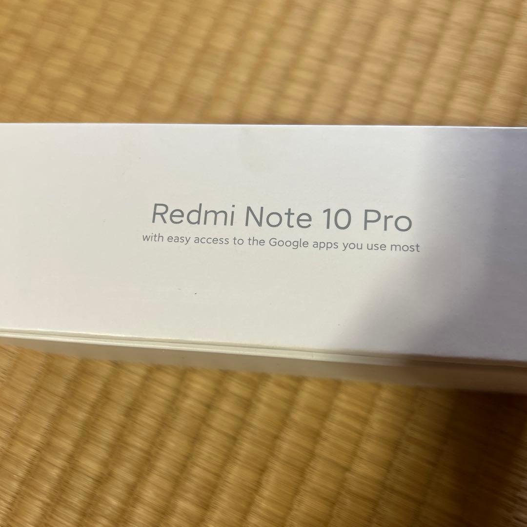 Xiaomi Redminote10Pro オニキスグレー 128GB 6GB