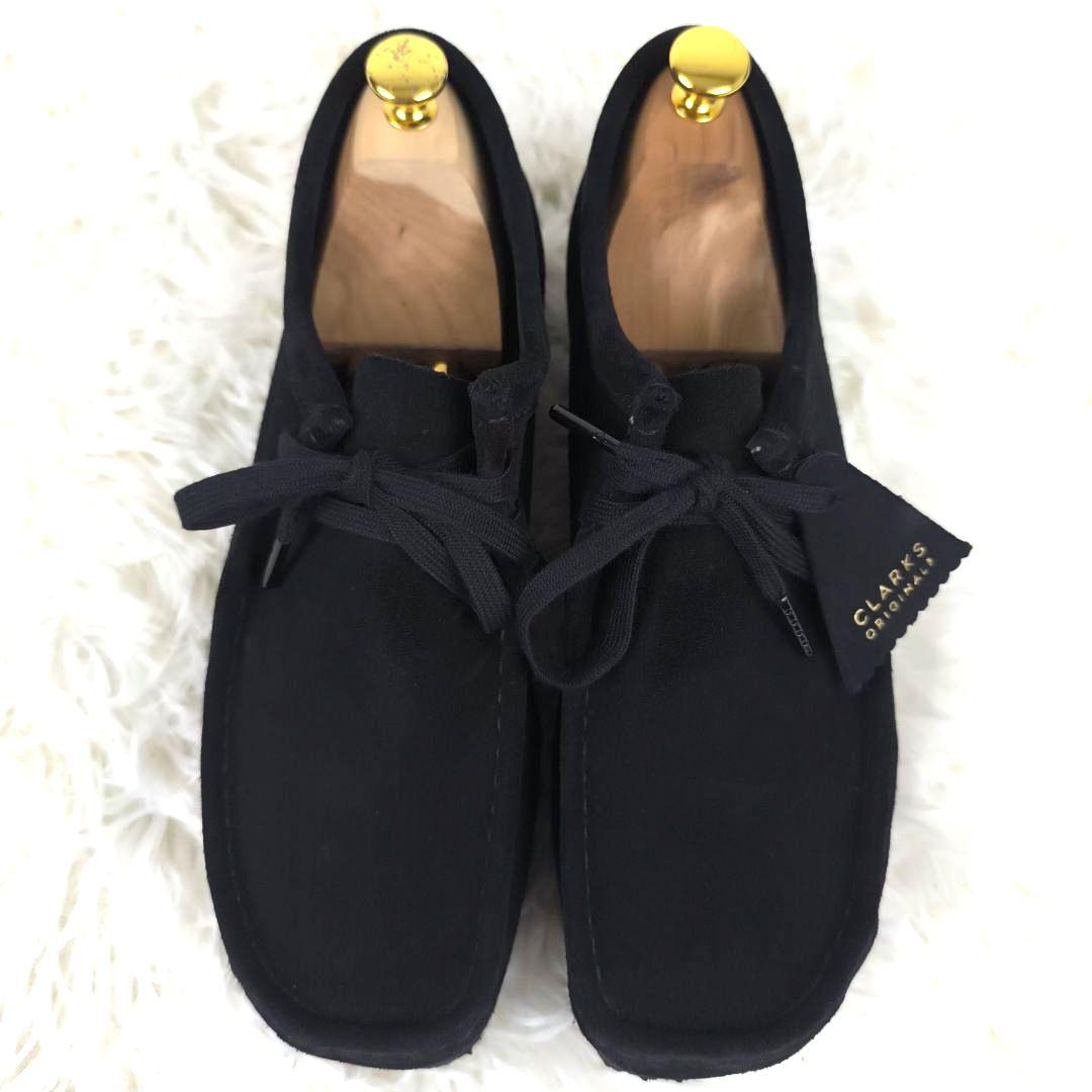 ✨極美品✨ クラークス オリジナル ワラビーシューズ スウェード Uチップ 黒