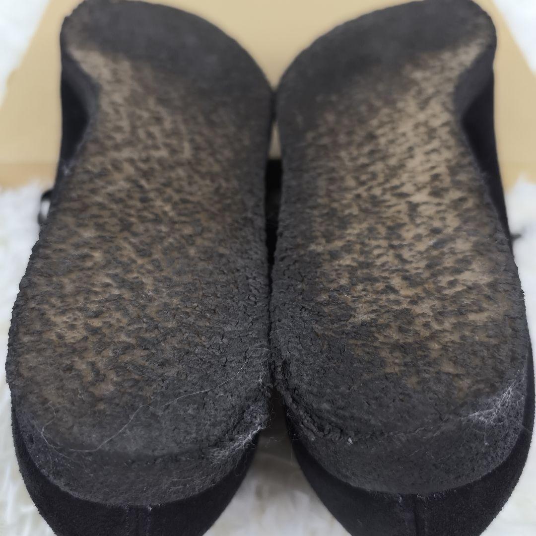 ✨極美品✨ クラークス オリジナル ワラビーシューズ スウェード Uチップ 黒