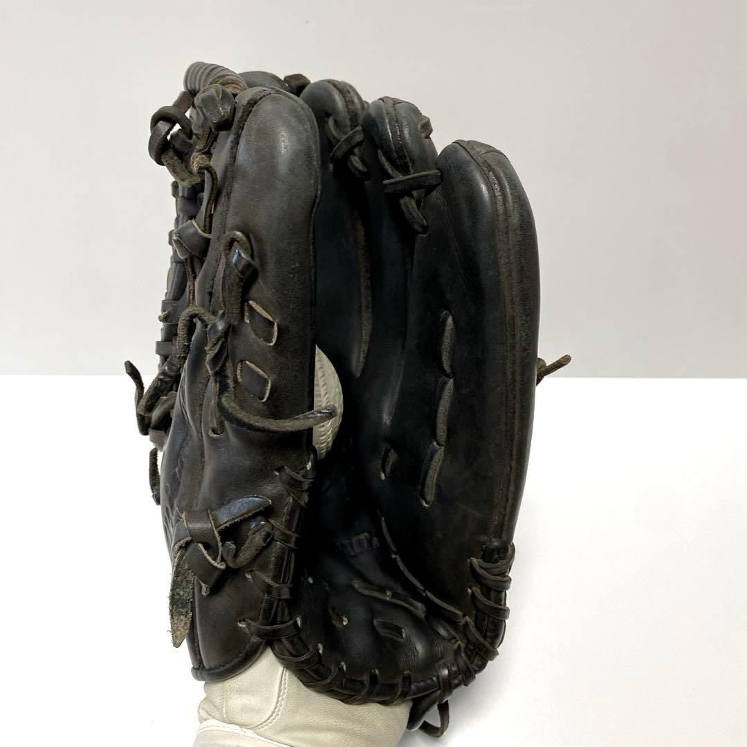 ✨良品✨ミズノプロ　グローブ　軟式　外野用　大人用　右投げ　ビッグM