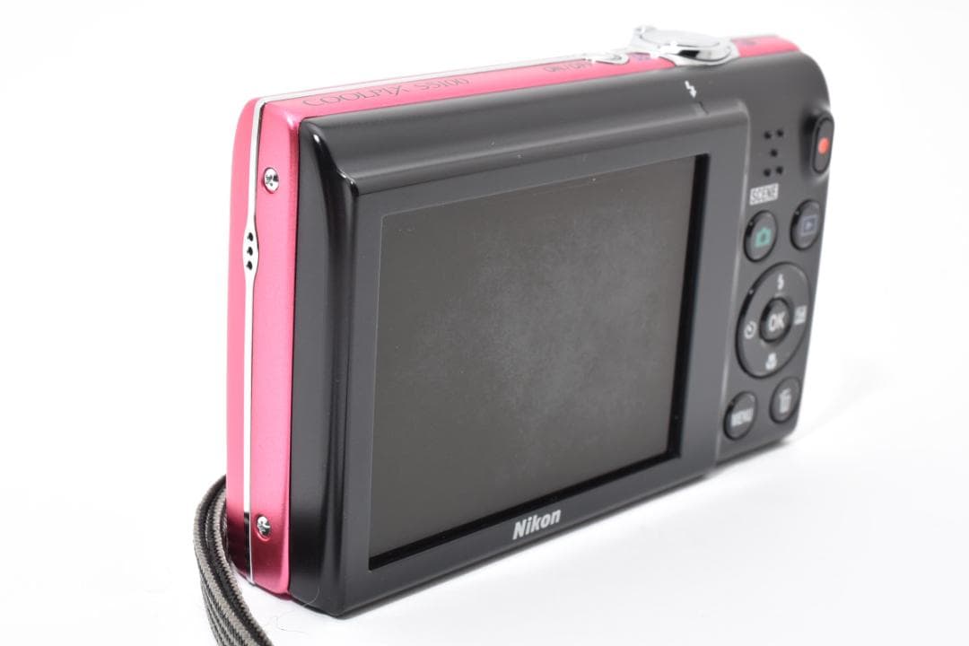 美品)Nikon COOLPIX S5100ニコン　デジカメ　ピンク#954