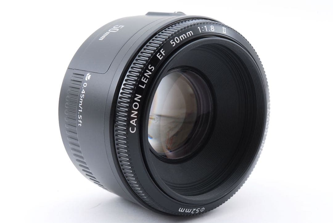 デジタル一眼レフカメラ/単焦点レンズ Canon EF 50mm f1.8Ⅱ