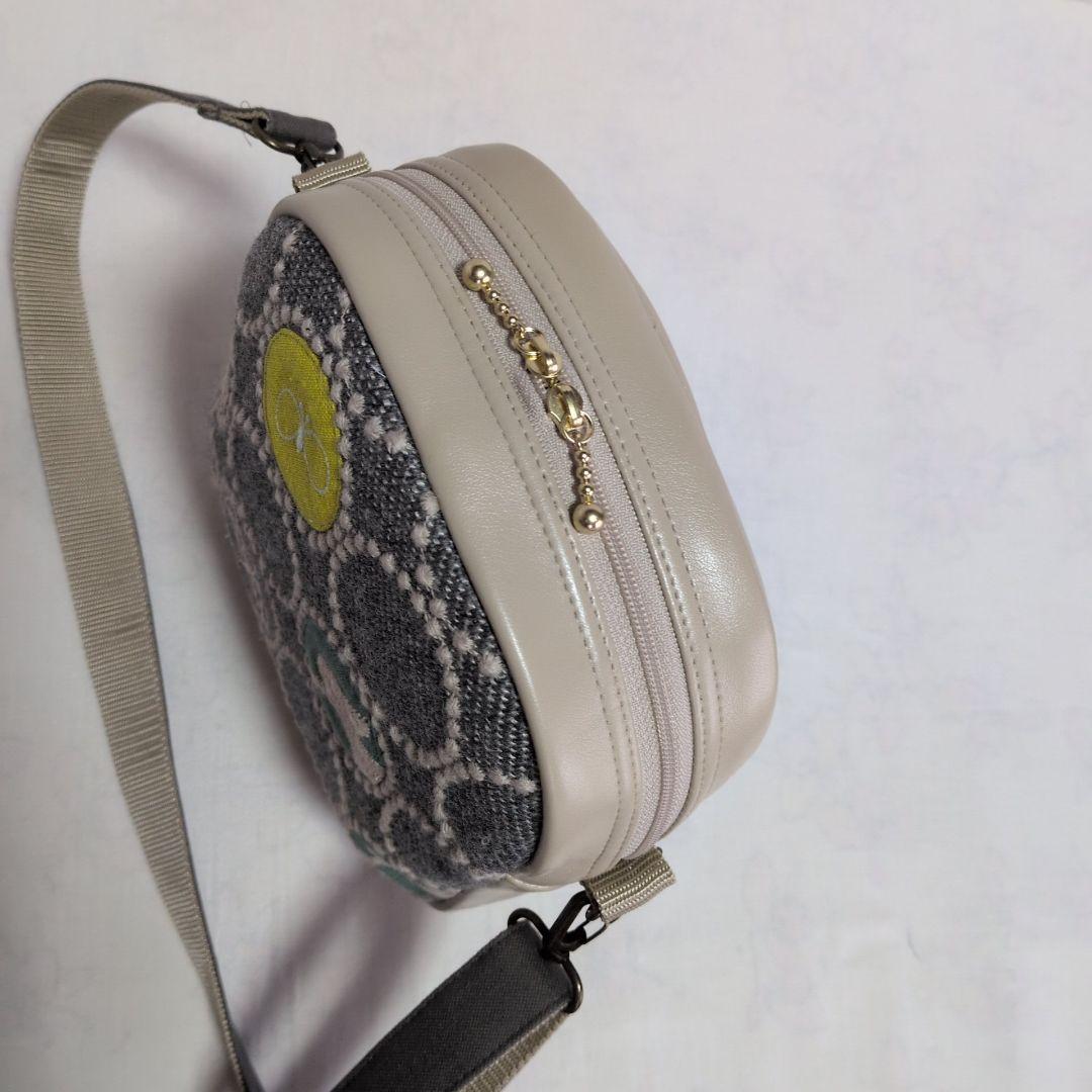 ミナペルホネン　ハンドメイド　バッグ　タンバリン　ポシェット