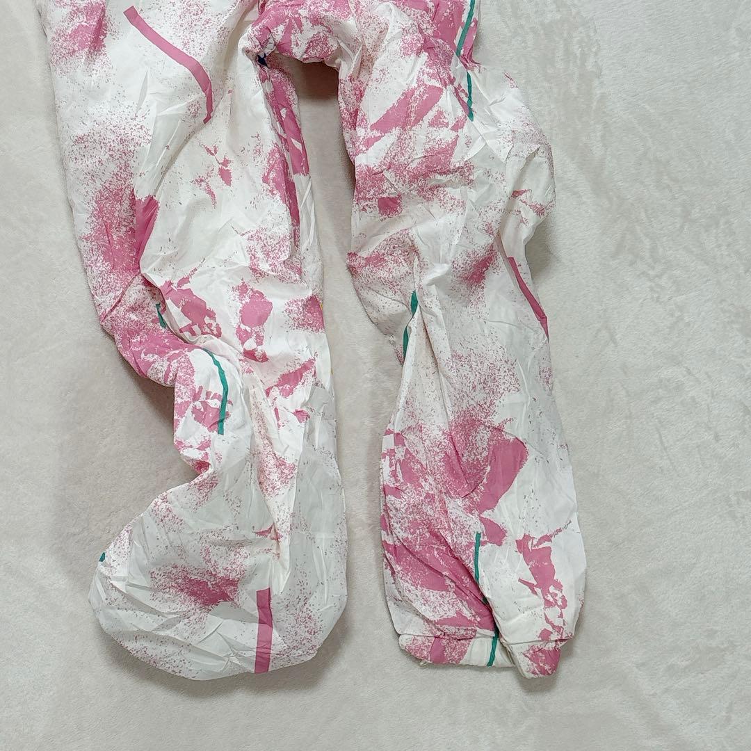 ✨一点限り✨【38】スキーウェア 女性用 オーバーオール ホワイト/ピンク