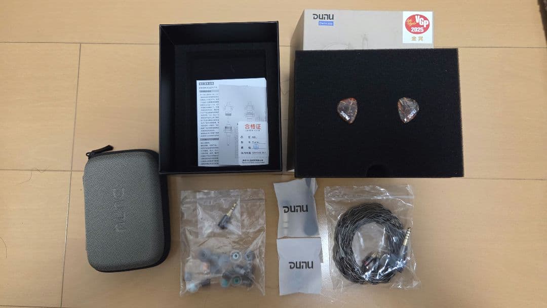 イヤホン HiFiGo DUNU x Gizaudio DaVinci