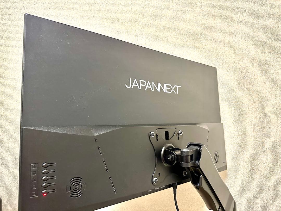 JAPANNEXT ディスプレイモニター本体＆モニターアーム