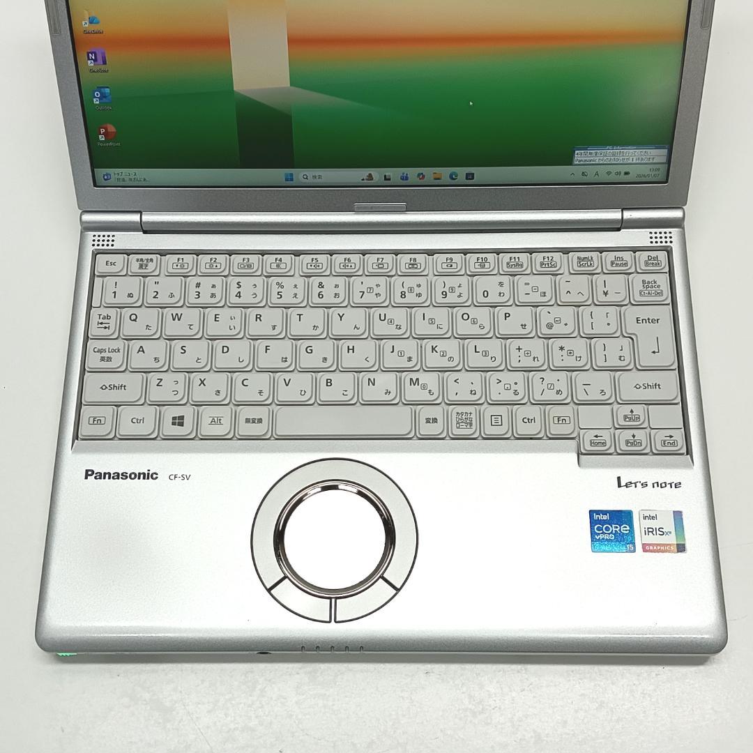 軽量高性能 CF-SV1 i5-1145G7 16G SSD256G オフィス