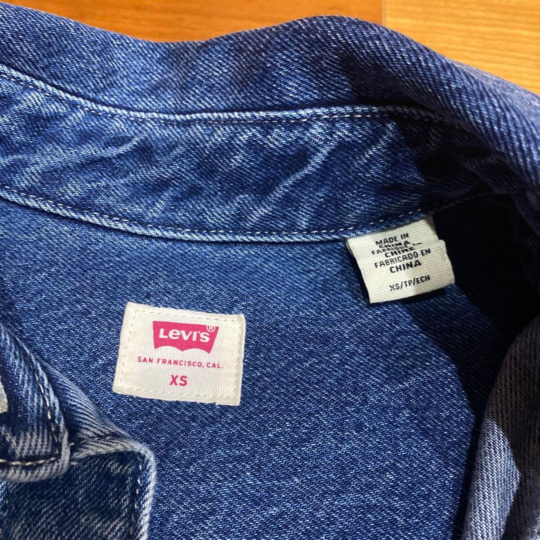 Levi's デニムシャツ X-SMALL