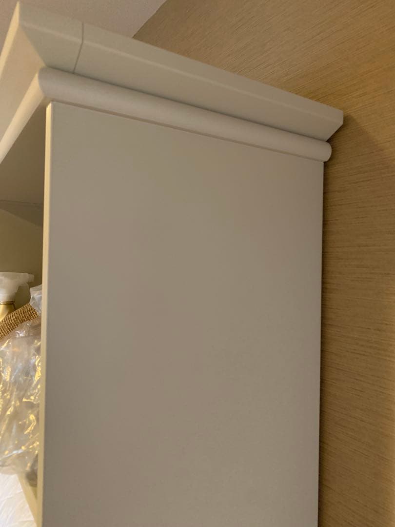 送料込み　IKEA イケア　LOMMARP ロマルプ 本棚 4段 アイボリー