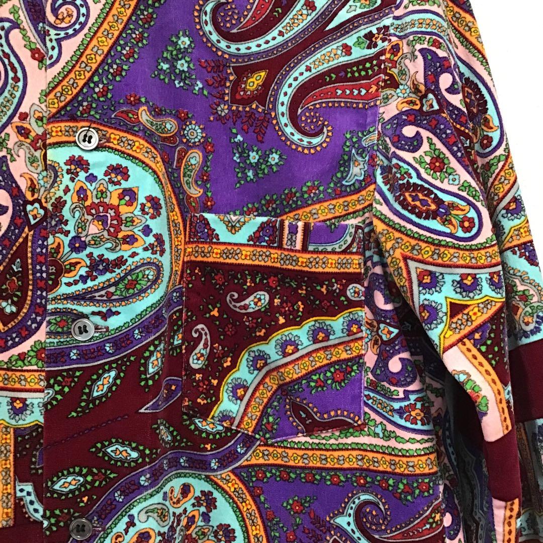 K*M様 COMME des GARÇONS ペイズリー柄 長袖シャツ　M