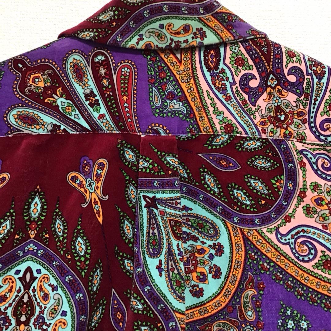 K*M様 COMME des GARÇONS ペイズリー柄 長袖シャツ　M