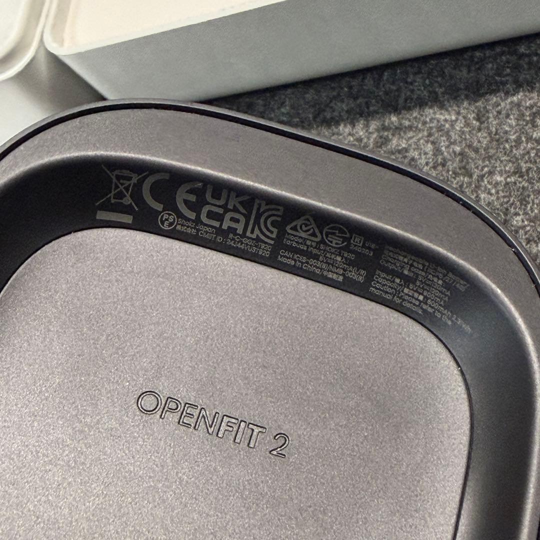 中古 即納 Shokz OPENFIT2 ワイヤレスイヤホン