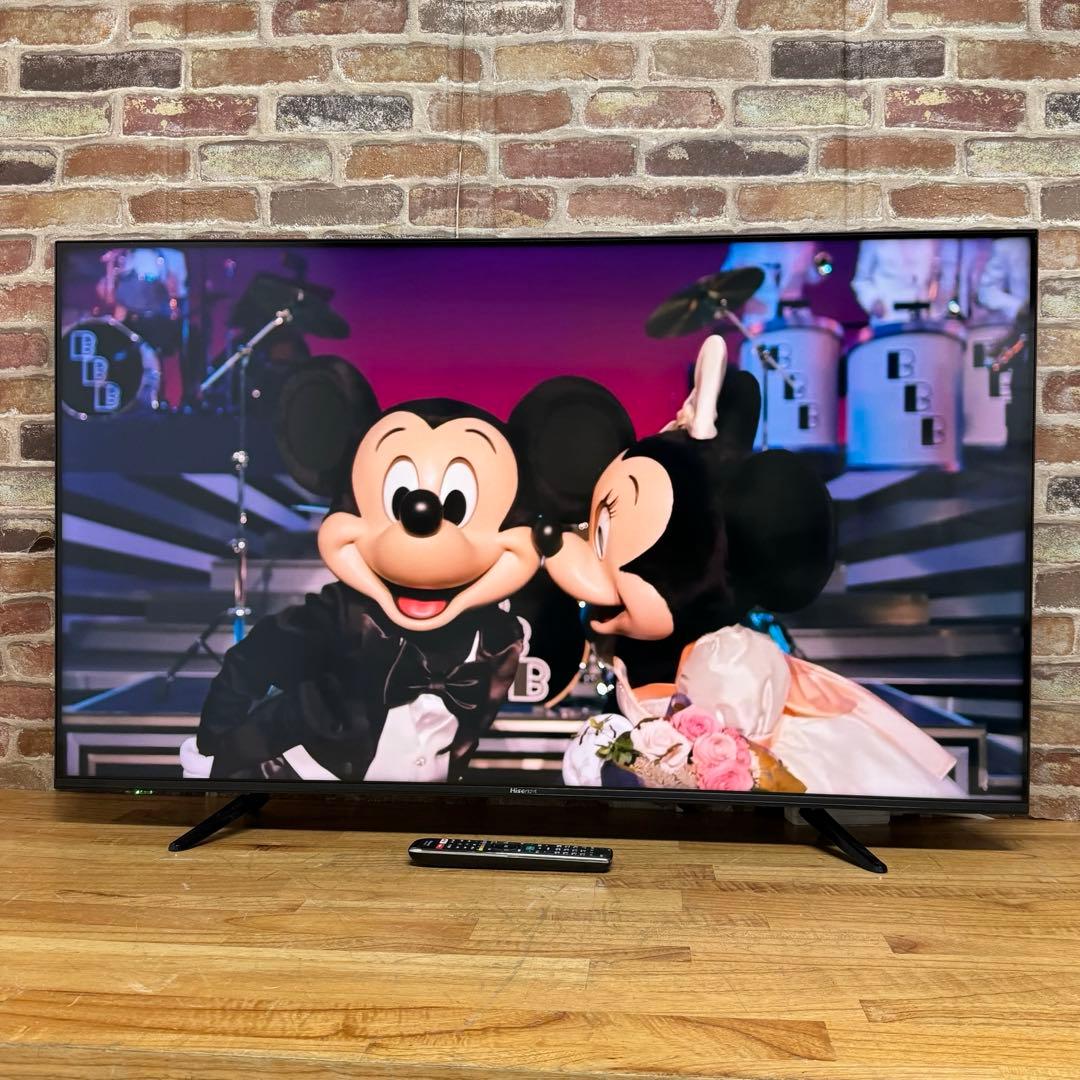 ハイセンス 50V型 液晶テレビ 4Kチューナー内蔵 50E6800 動画アプリ