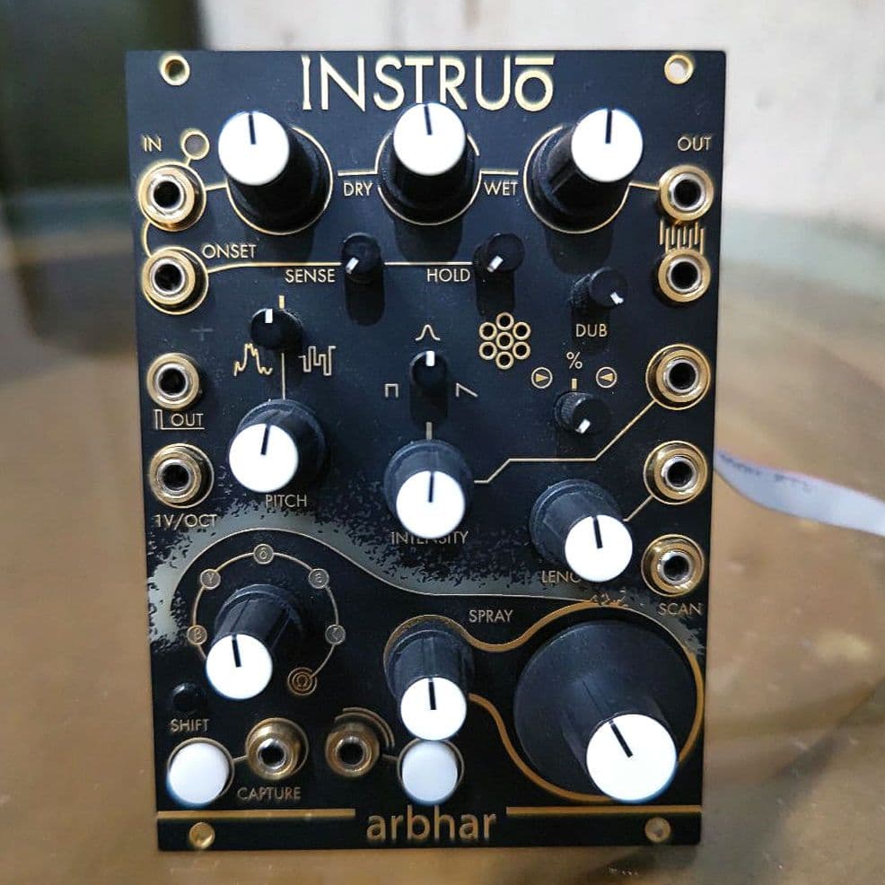 instruō arbhar グラニュラー・サンプラー モジュラーシンセ