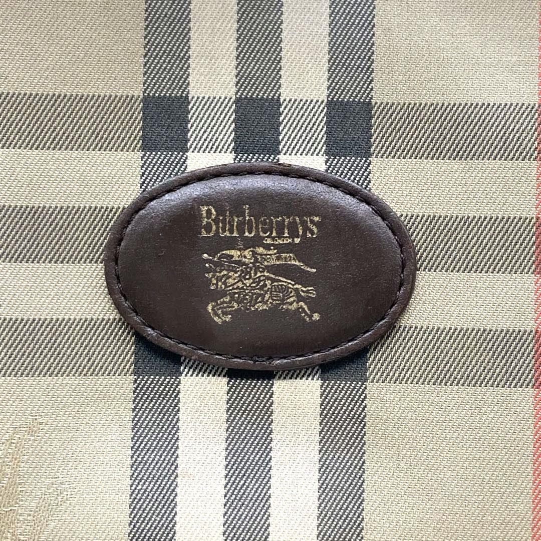 バーバリー ノバチェック 2way ビジネスバッグ ブリーフケース ショルダー