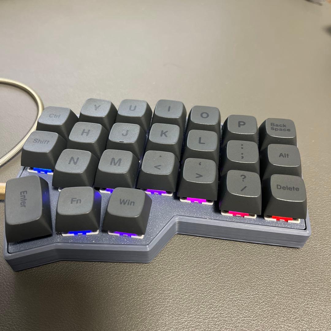 corne v4 cherry 有線 動作確認済み