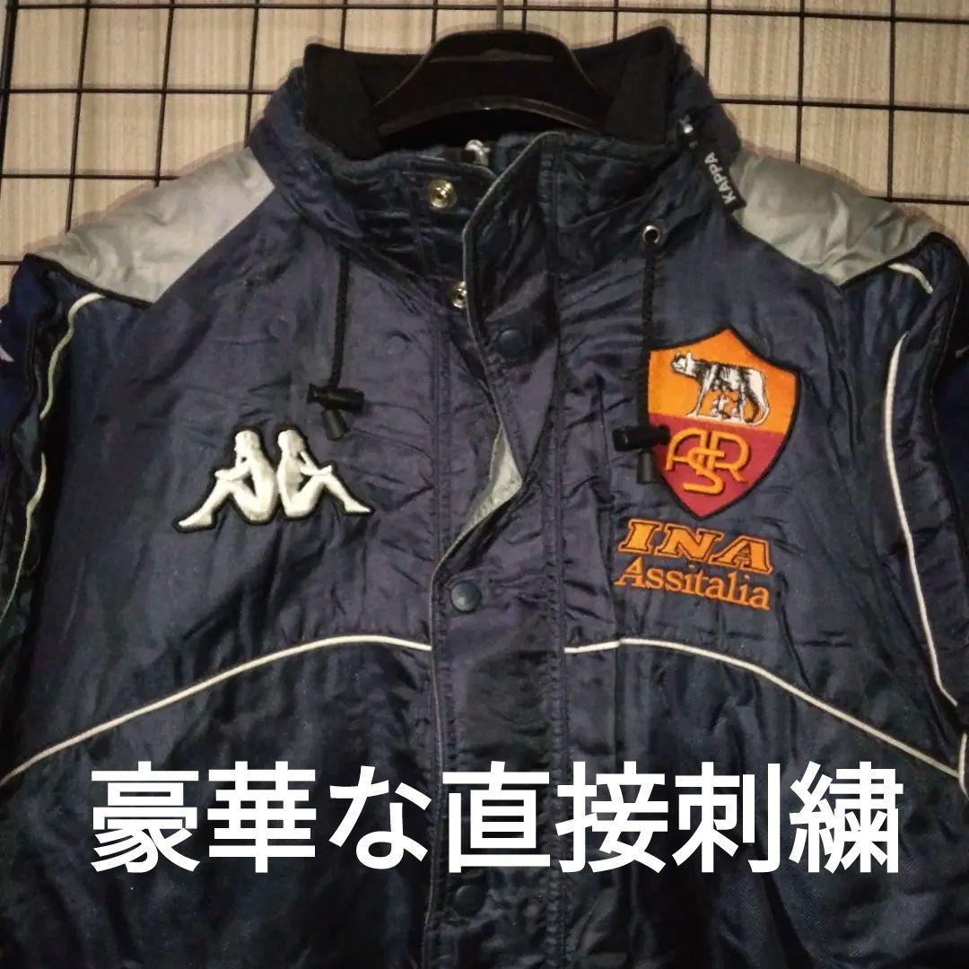 01/02”Kappa ASローマ ベンチコートXL