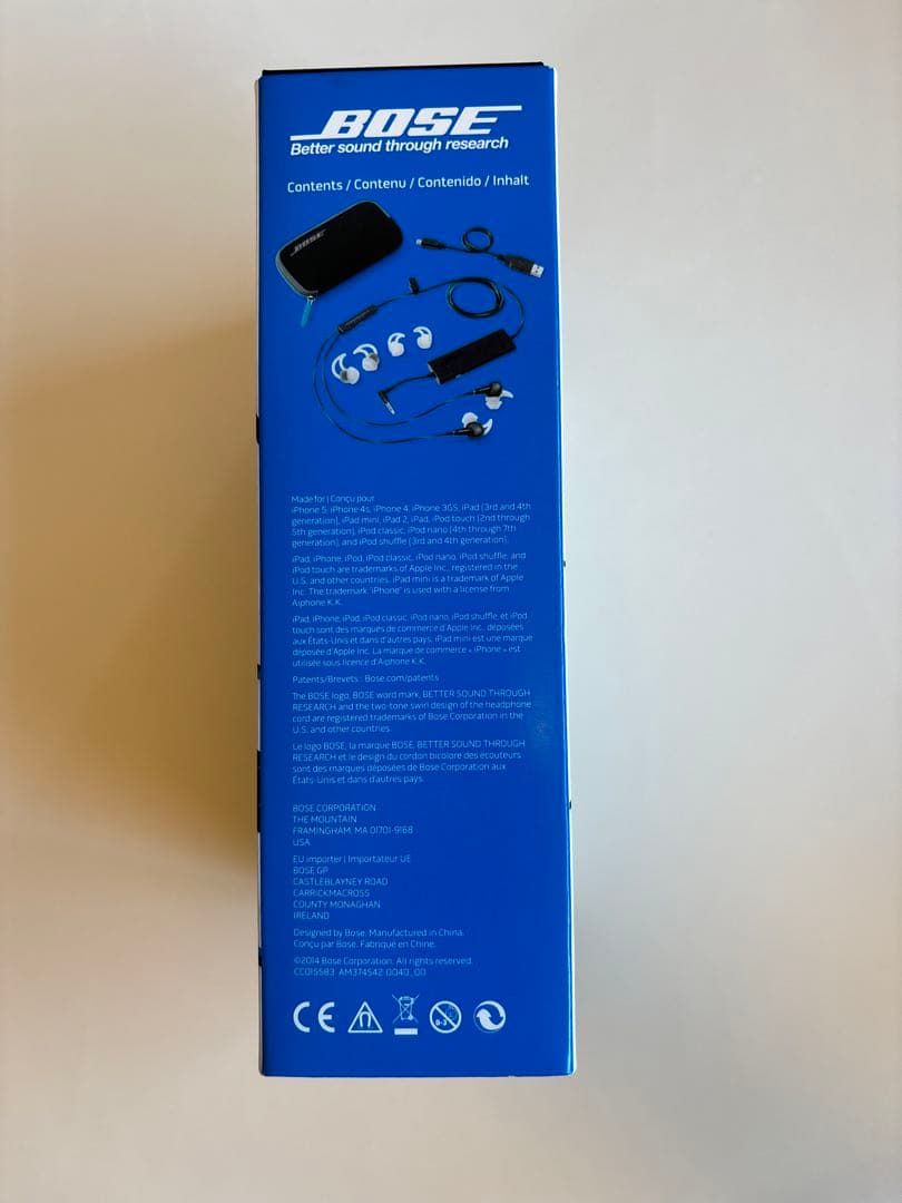 BOSE QuietComfort20 QC20 ノイズキャンセリング イヤホン