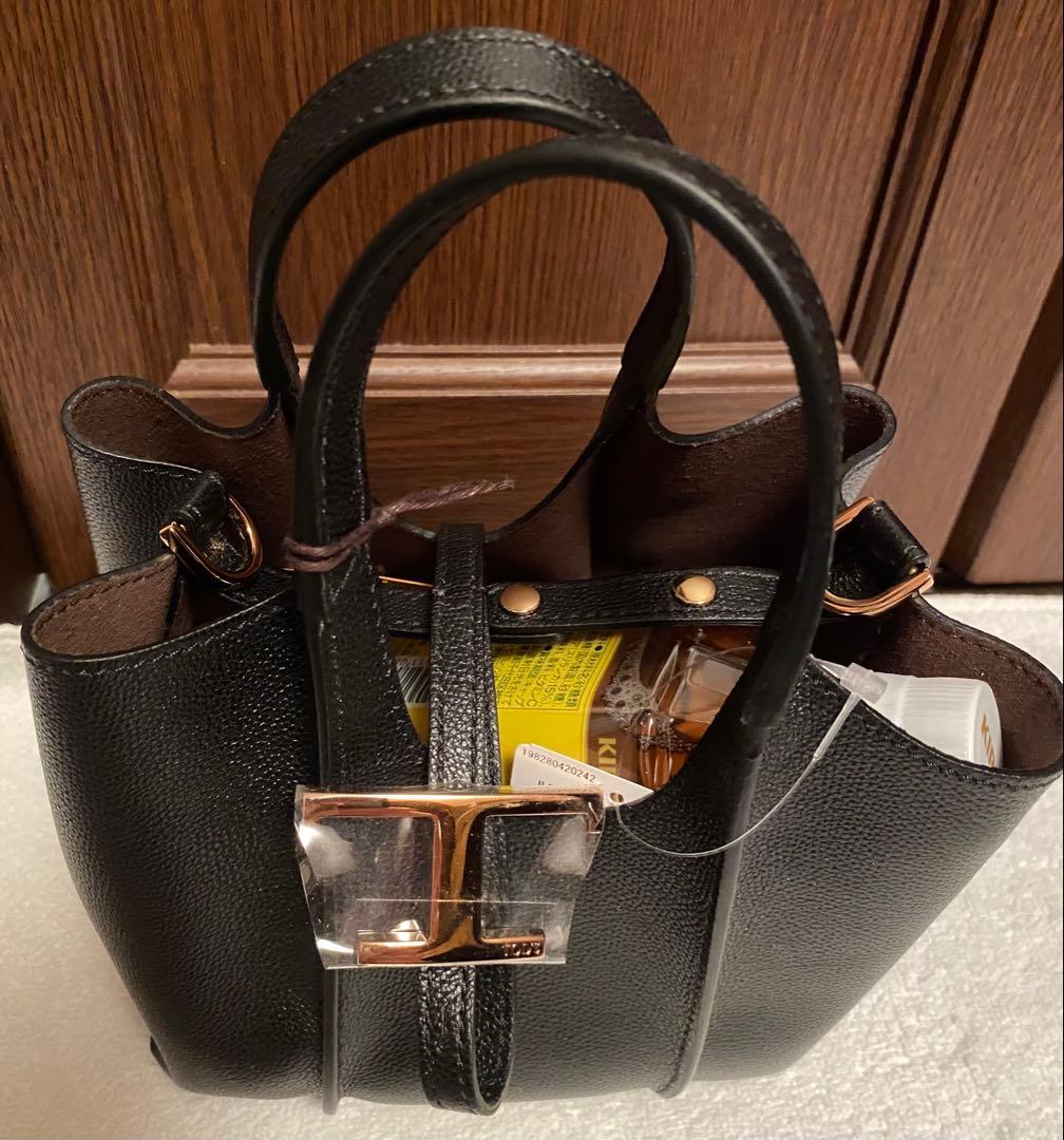 価格変更！金額&掲載期間変更！TOD'S 黒 レザー バッグ マイクロ