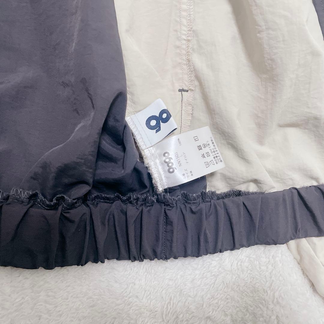 UMBRO×9090ナイロンジャケット コラボ 刺繍ロゴ　王冠　エンブレム　古着