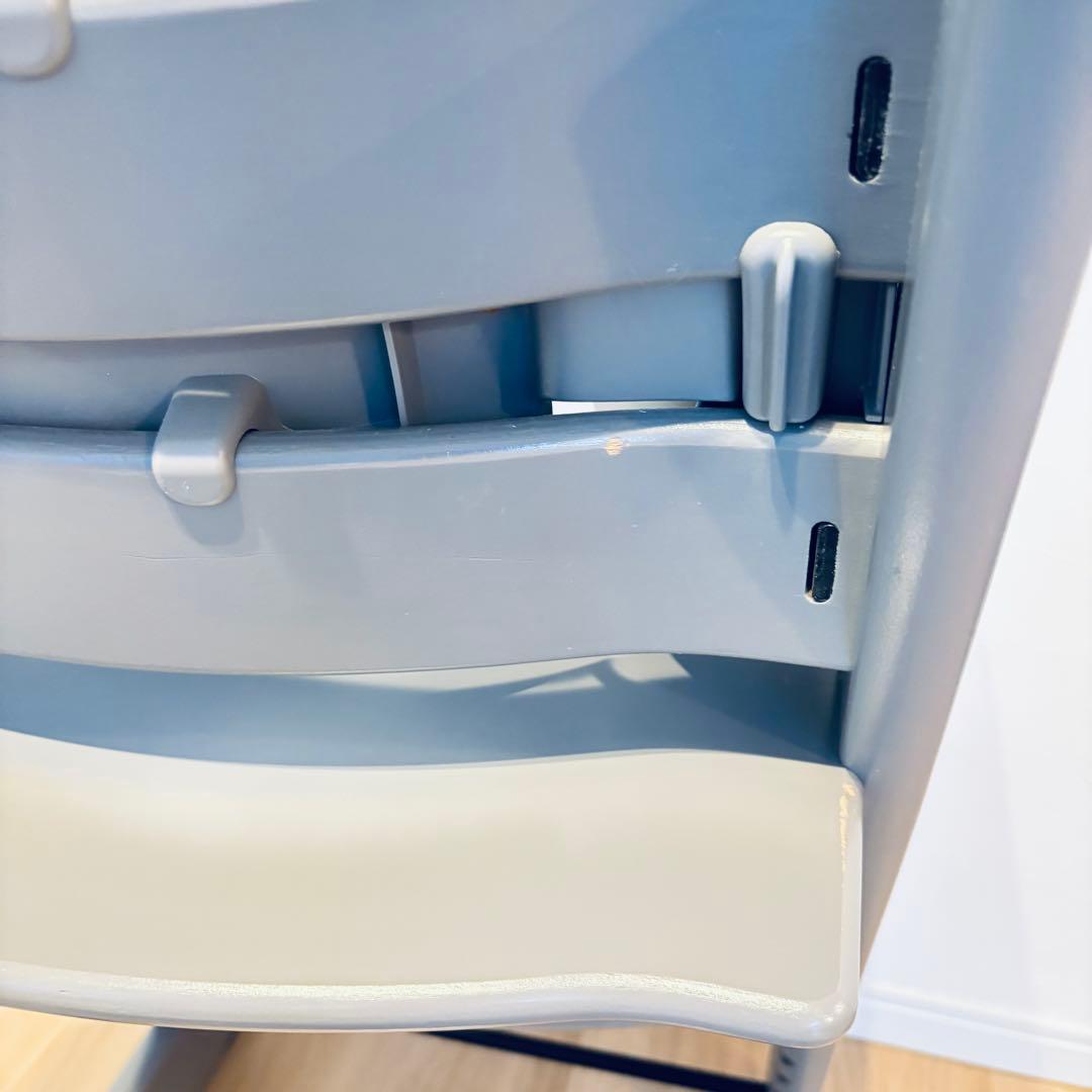 ストッケ トリップトラップ グレー ベビーチェア ベビーセット＋トレイ