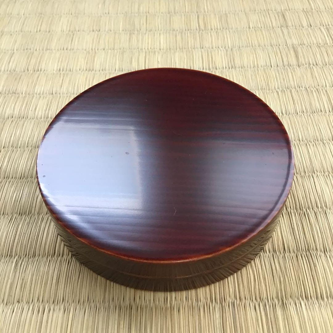 茶道具　香合　南禅寺古材使用　香合　宗陵作　塩沢泰定箱書　共箱　紙箱　S77KG