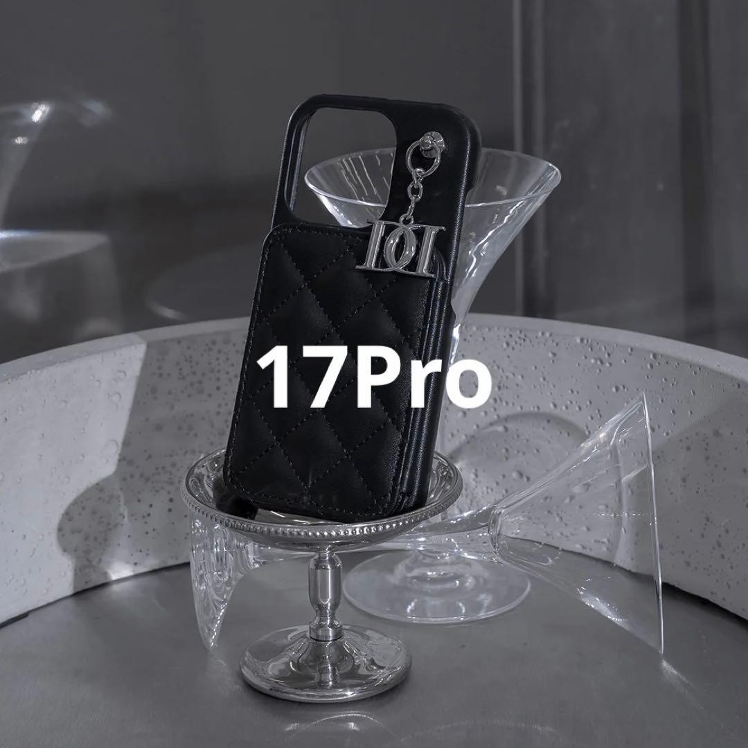 【Darich】 キルティングミラーDDチャームiPhoneケース