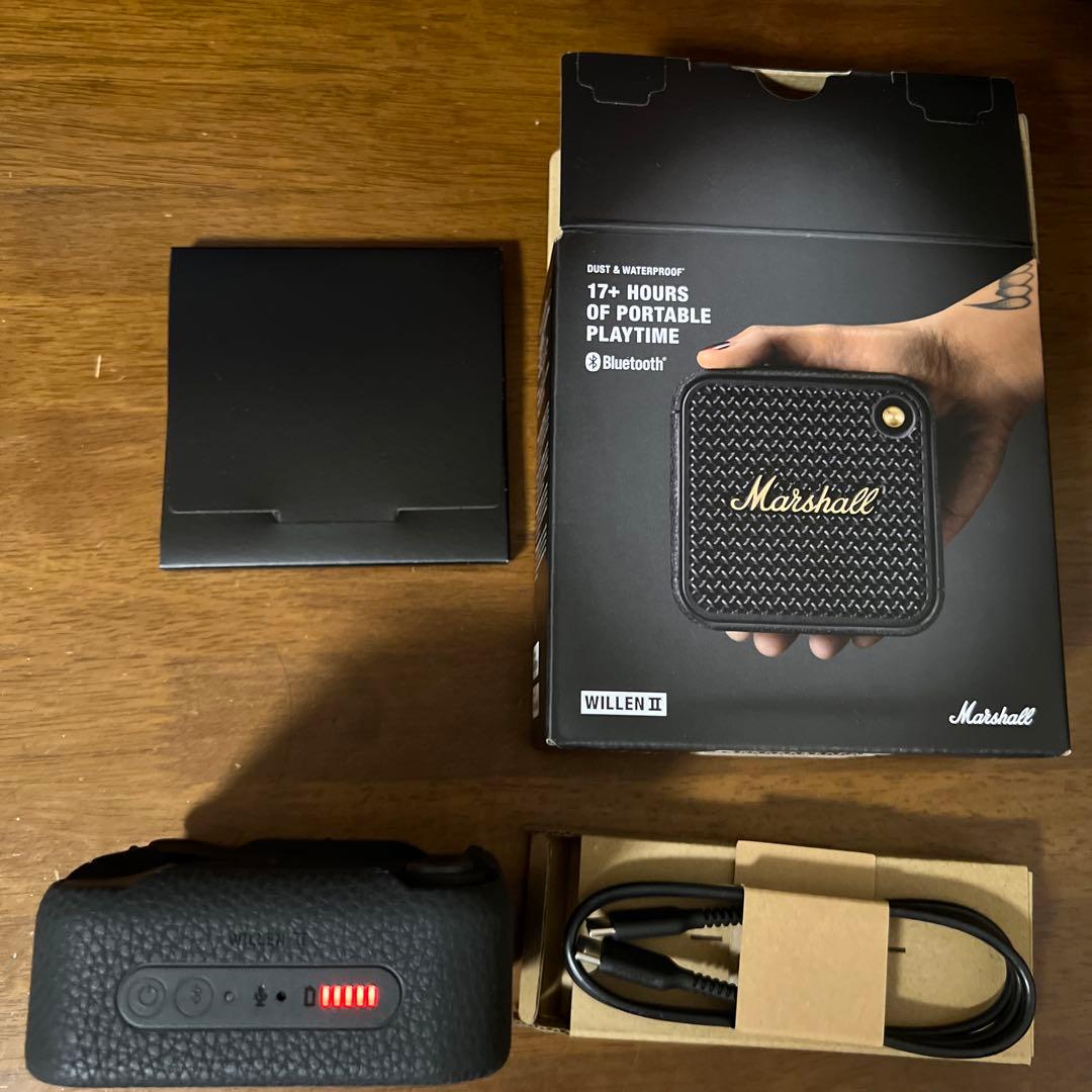 Marshall WILLEN Ⅱ ブラック　動作確認のみ美品