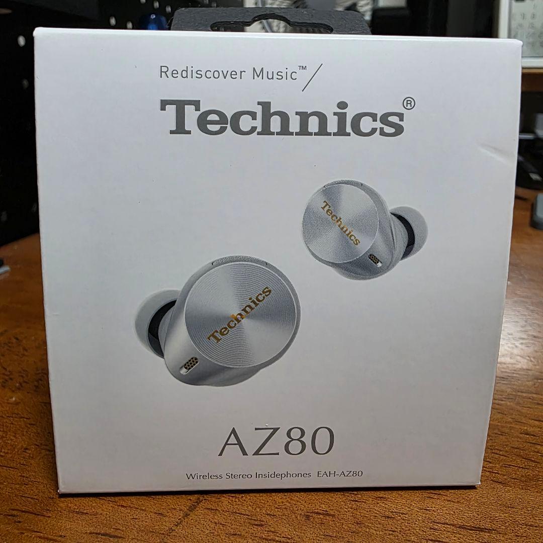 Technics 完全ワイヤレスイヤホン EAH-AZ80 シルバー 中古