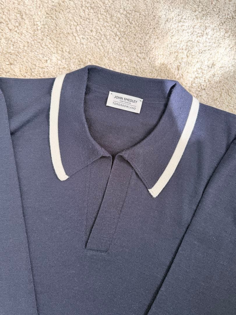 JOHN SMEDLEY ジョンスメドレー スキッパーポロ 長袖