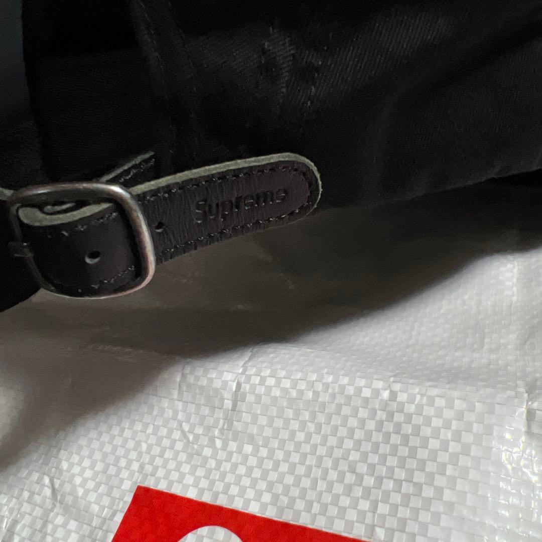 正規品　美品　Supreme 黒 ワークキャップ