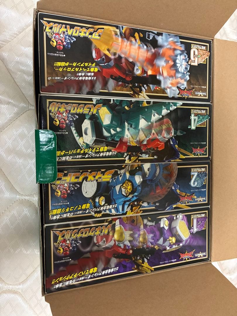 爆竜戦隊アバレンジャー アバレンオー、アナザー爆竜4体セット キラーオー 等