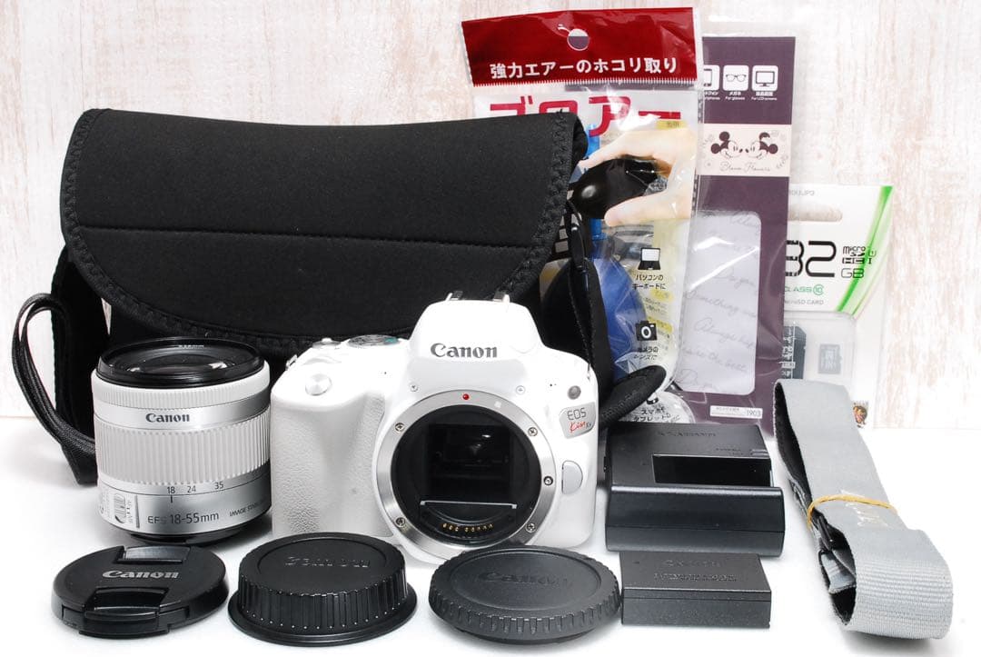カメラバッグ付✨Wi-Fi搭載✨すぐ使えるフルセット Canon Kiss X9