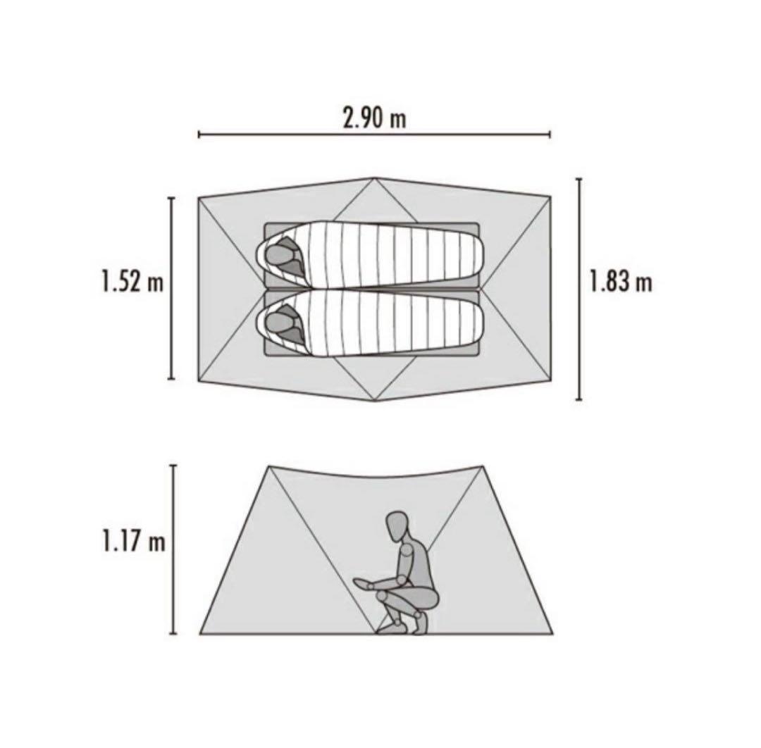 レア MSR TWIN SISTERS ツインシスターズ 専用フットプリント付き