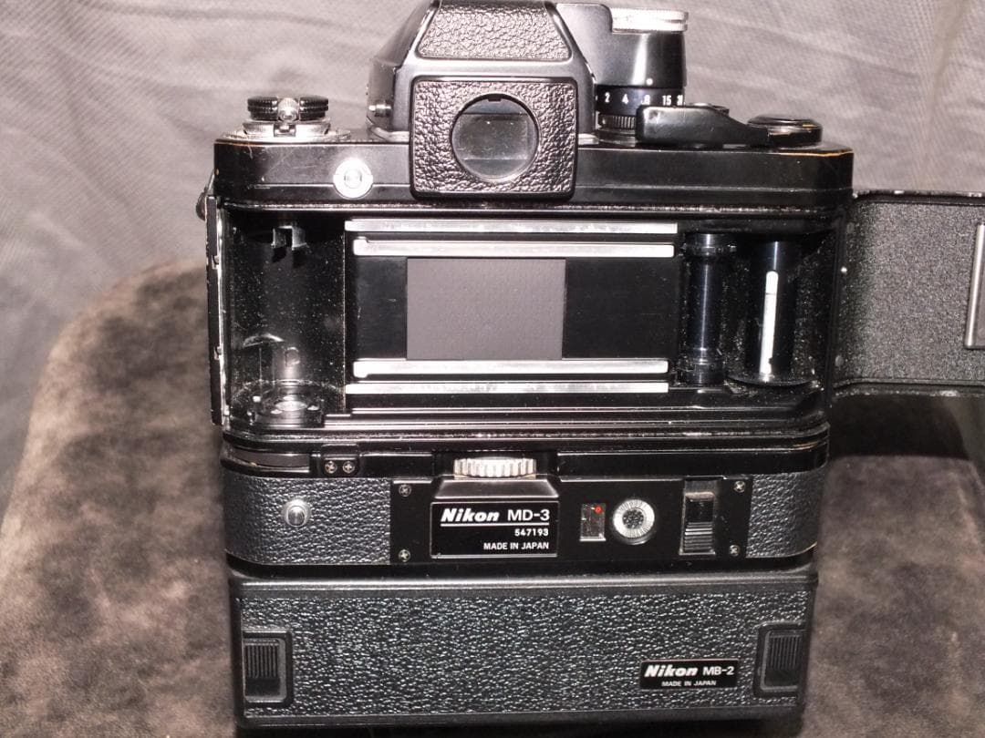 Nikon F2 　MD-3　NIKKOR 55mm F1:1.2 SB-7付