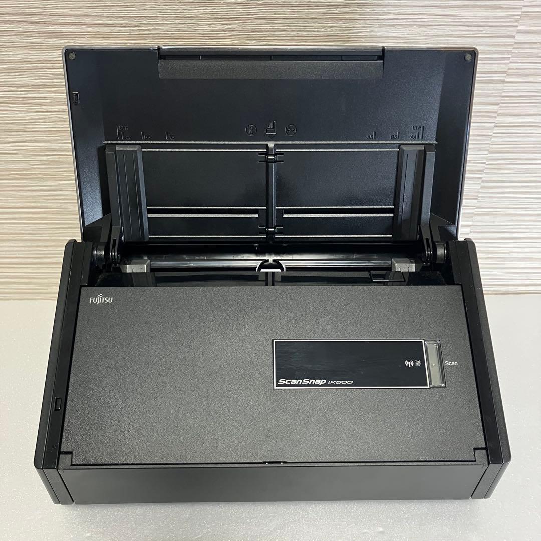 【美品】ScanSnap iX500 ドキュメントスキャナー ブラック