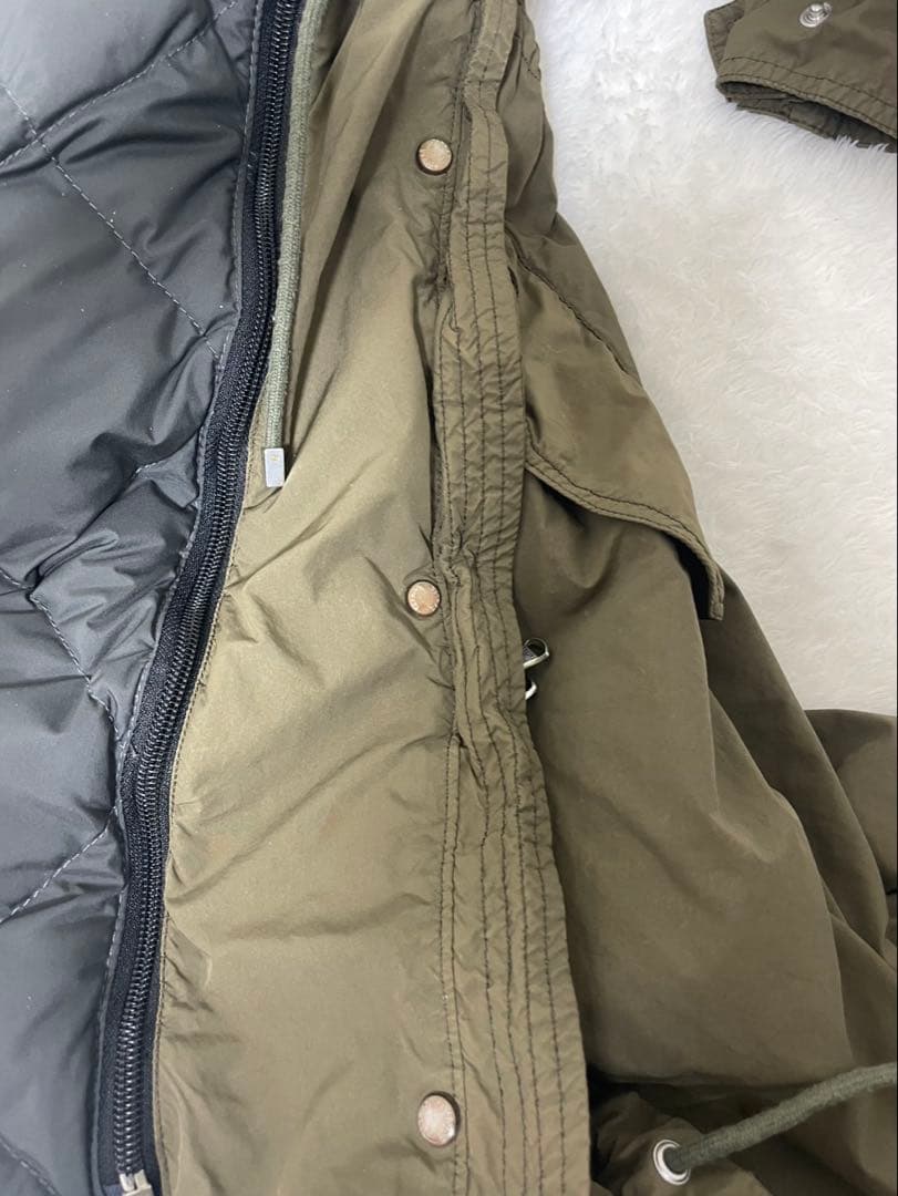 TATRAS モッズコート ダウンライナー付 カーキ サイズ02