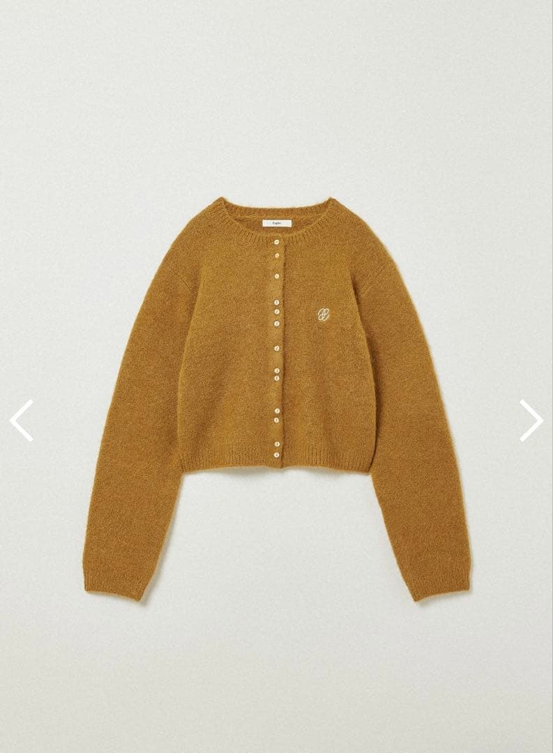 トップス eaphi ALPACA MOHAIR CARDIGAN