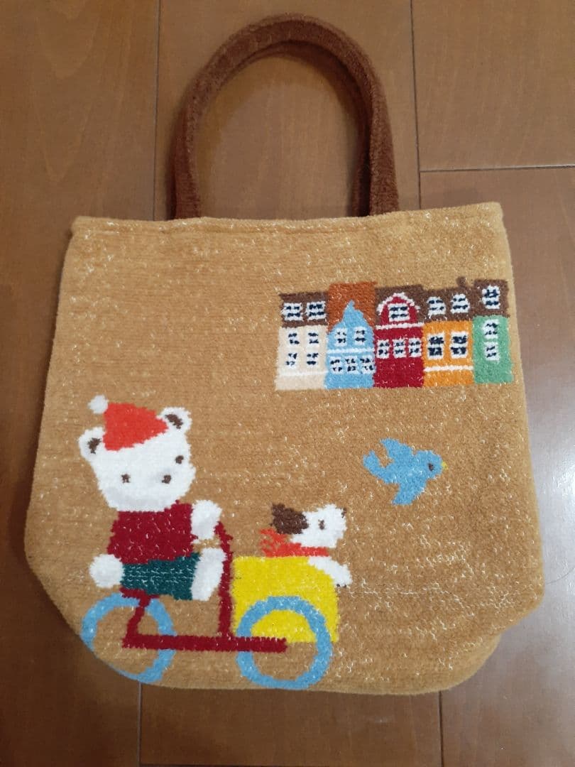 familiar　シェニール織　デンマーク柄