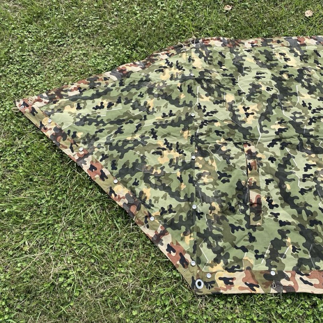 【超レア・美品】入手困難　ドイツ　軍幕　アメーバカモ　パップテント　ハーフ　１枚