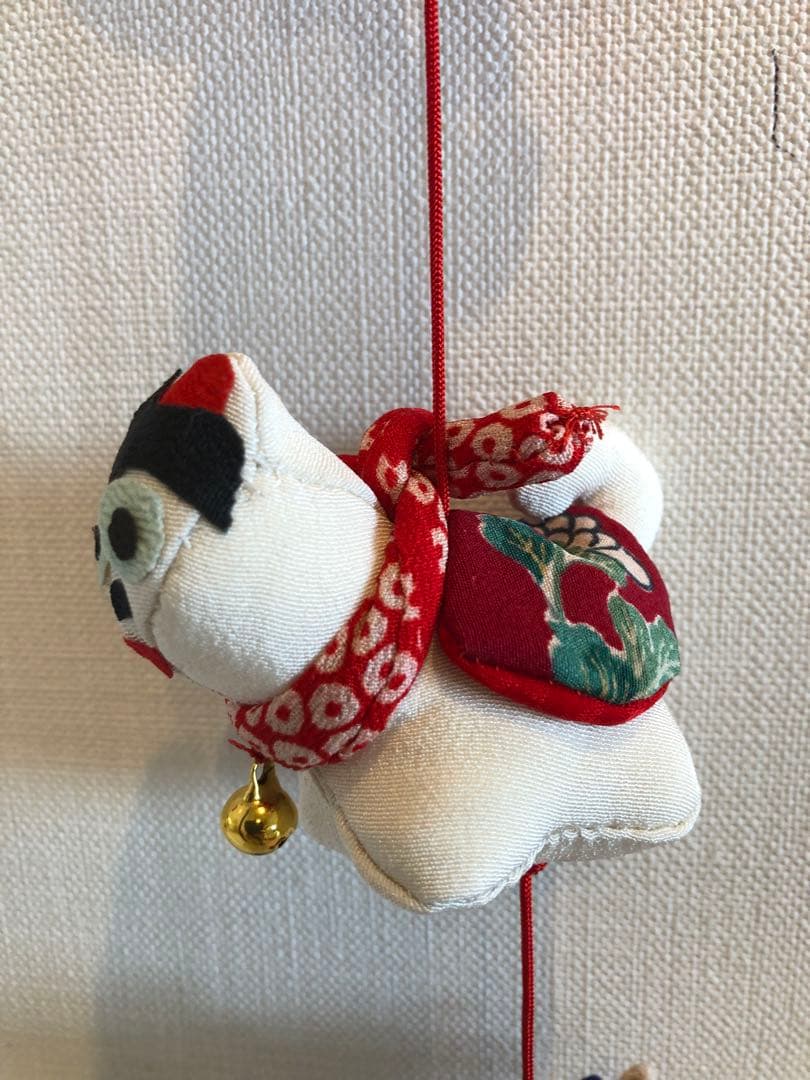 桃の節句の壁掛け①　吊るし飾り　吊るし雛