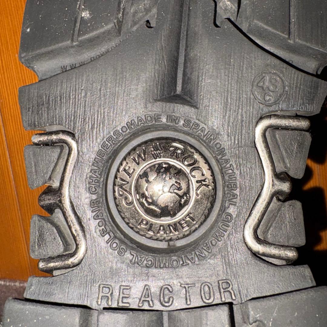 NEW ROCK /ニューロック　ブラック 厚底　スニーカー　ブーツ